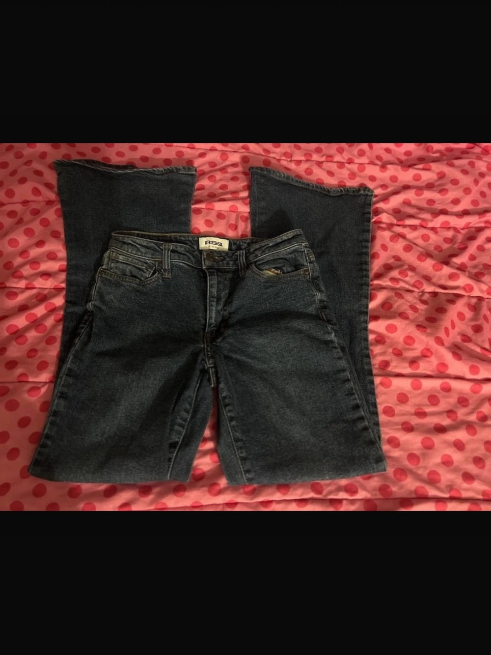 Dark Wash flare jeans rsq